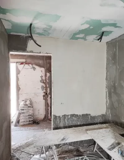 Trabajos de refilo escayolista Jologar en Gran Canaria 7 trabajo de refilo bano jologar parcialmente terminado