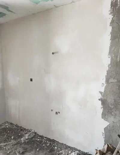 Trabajos de refilo escayolista Jologar en Gran Canaria 6 trabajo de refilo bano jologar pared terminada